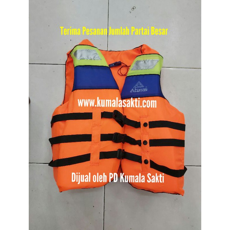 Baju Pelampung Atunas|Jaket Pelampung Atunas|Rompi Pelampung Atunas|Life Jaket Atunas|Rompi Safety