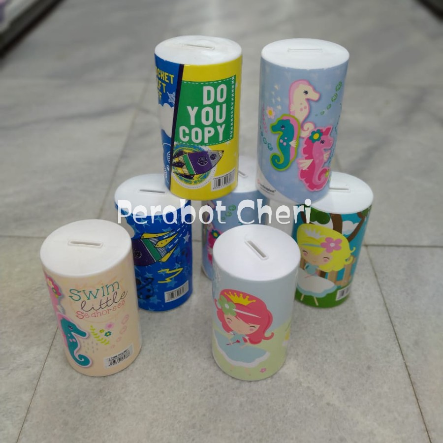 Celengan plastik technoplast Cp200/Celengan karakter/Unik/Lucu/Murah