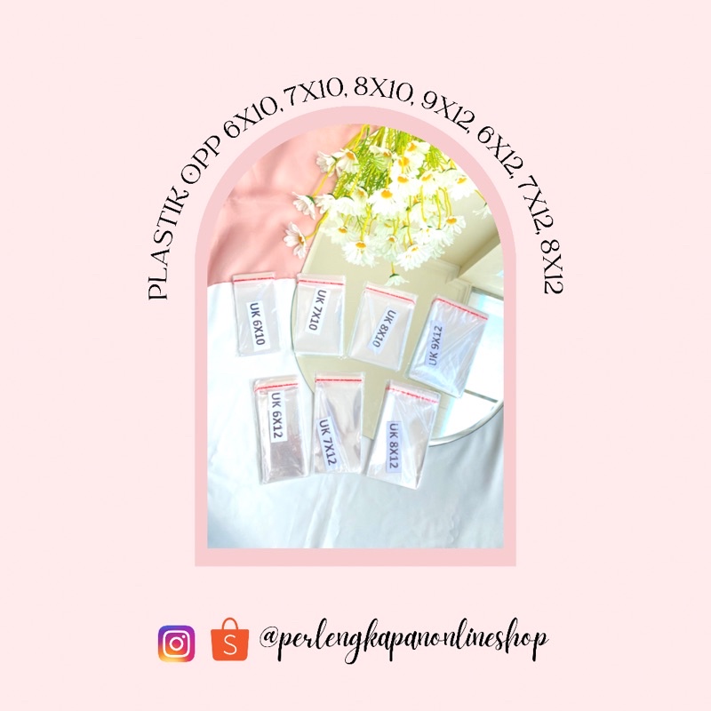 Plastik Opp / Plastik Opp Uk Kecil / Plastik Opp Accessories / Opp / Opp Tebal