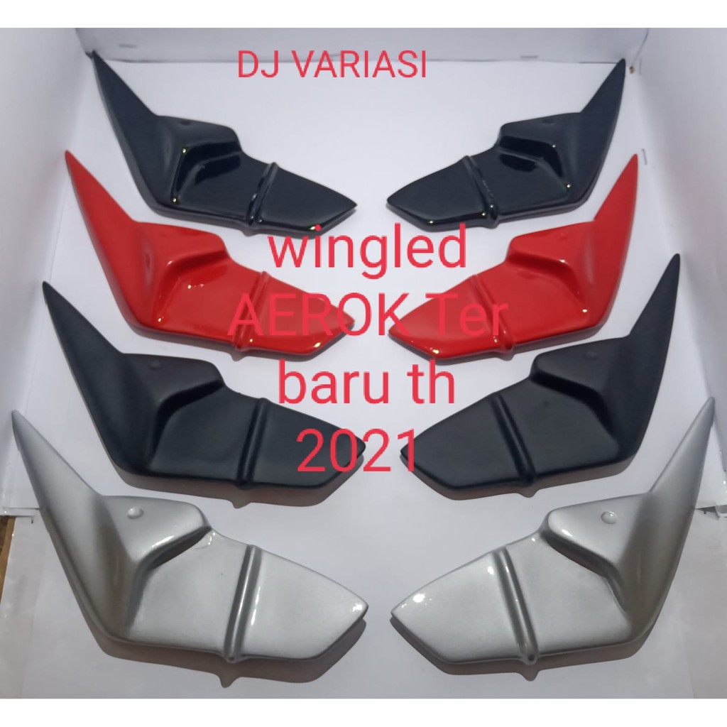 WINGLET AEROX 155 VVA NEW CONNECTED TAHUN 2021.2022
