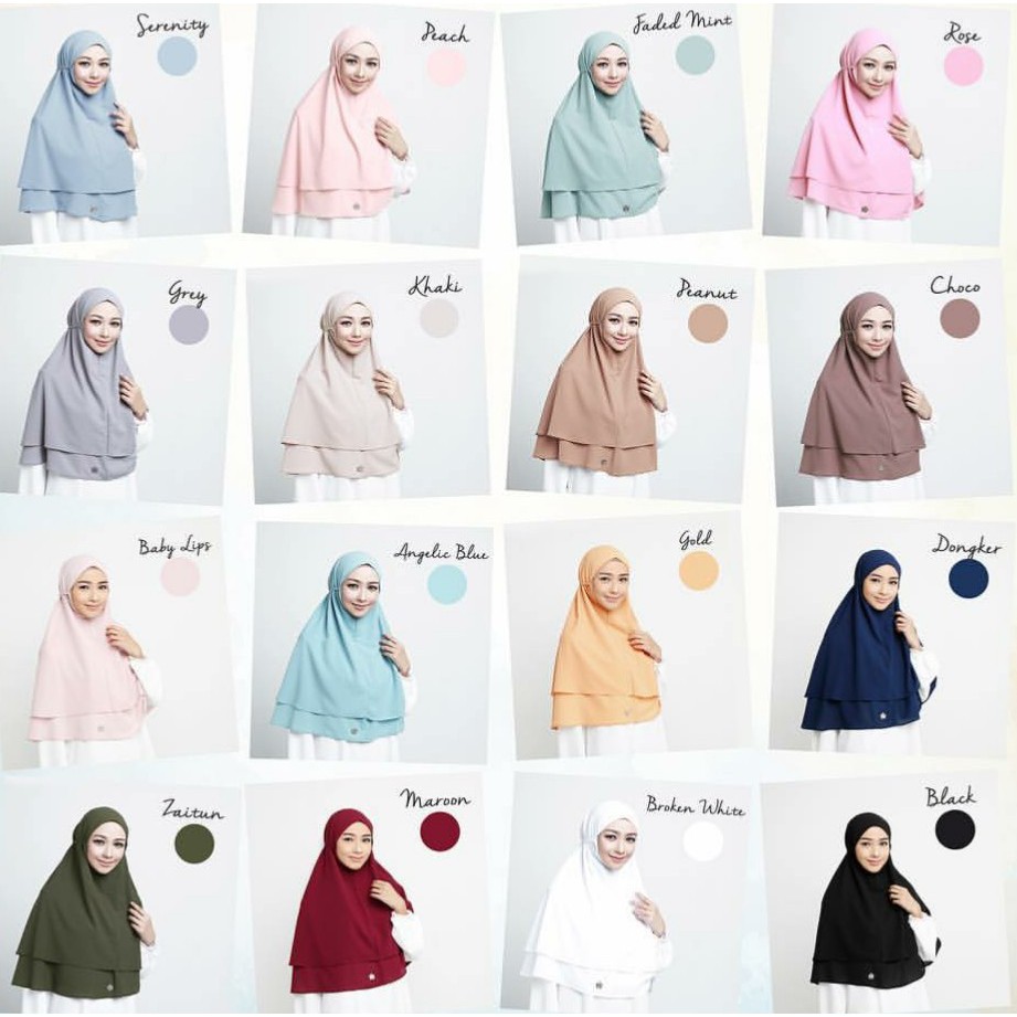 Aishaa Instan by Hijab Princess Copy