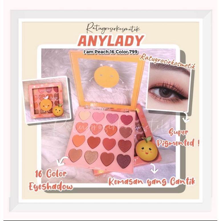 [ECER] EYESHADOW PALETTE I AM ORANGE NO.799