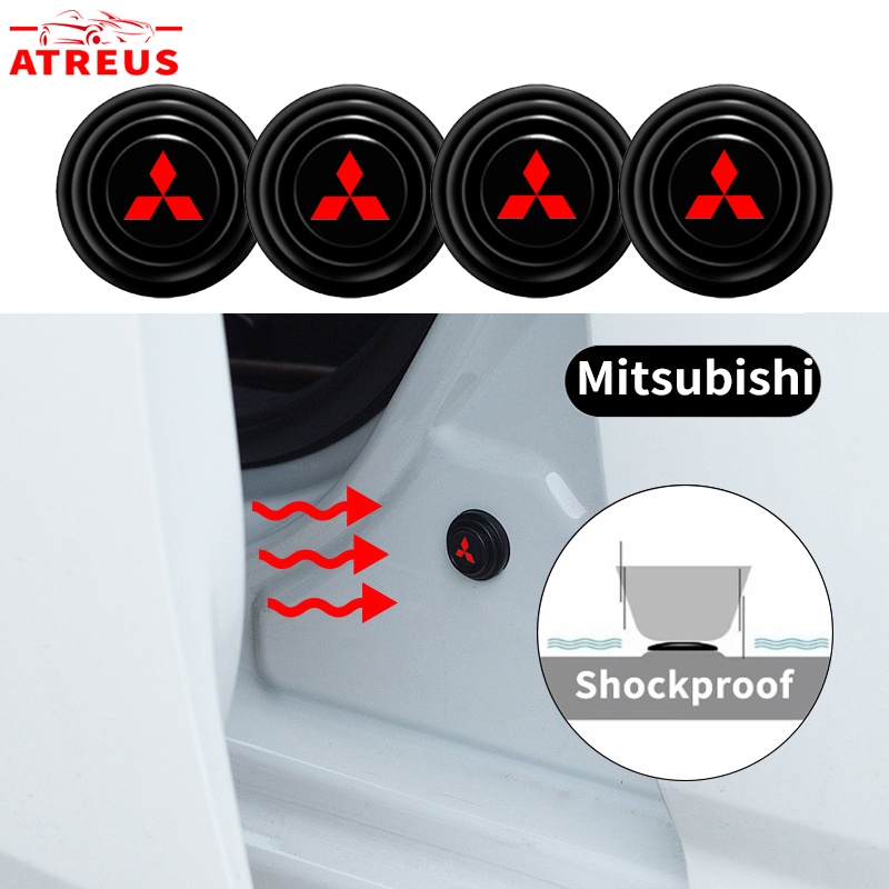 4/8/12 Pcs Bagasi Pad Pintu Shock Stiker Universal Absorber Buffer Bantal Peredam Suara Untuk Mitsubishi Xpander Mirage Horse Lancer Pajero Outlander Attrage