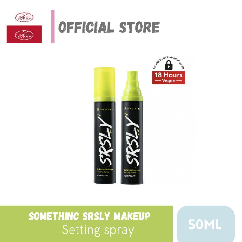 SOMETHINC SRSLY Balancer Make Up Setting Spray - Make Up Tahan Lama