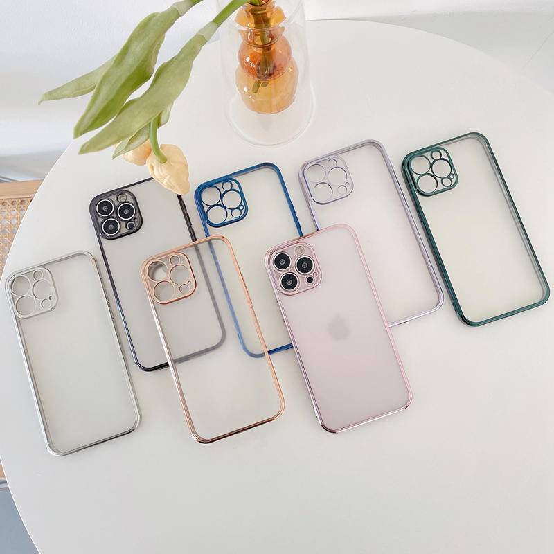 Case Pelindung Model Buram Matte Bening Tipis Untuk iPhone 13 12 11 Pro MAX Mini X XS MAX XR SE 2022 2020 6 6S 7 8 Plus