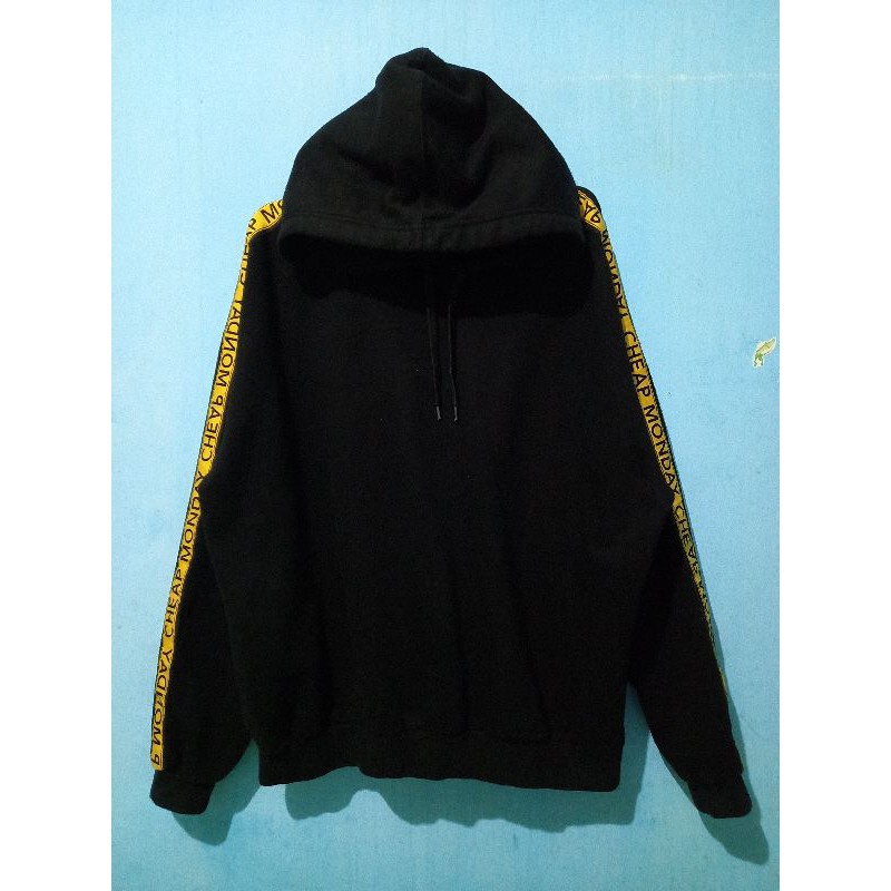 hoodie cheap monday bekas/second brand original