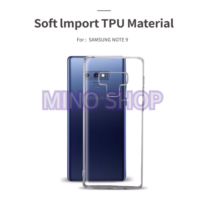 SOFTCASE TRANSPARAN SAMSUNG NOTE 9 PREMIUM CLEAR SOFT CASE