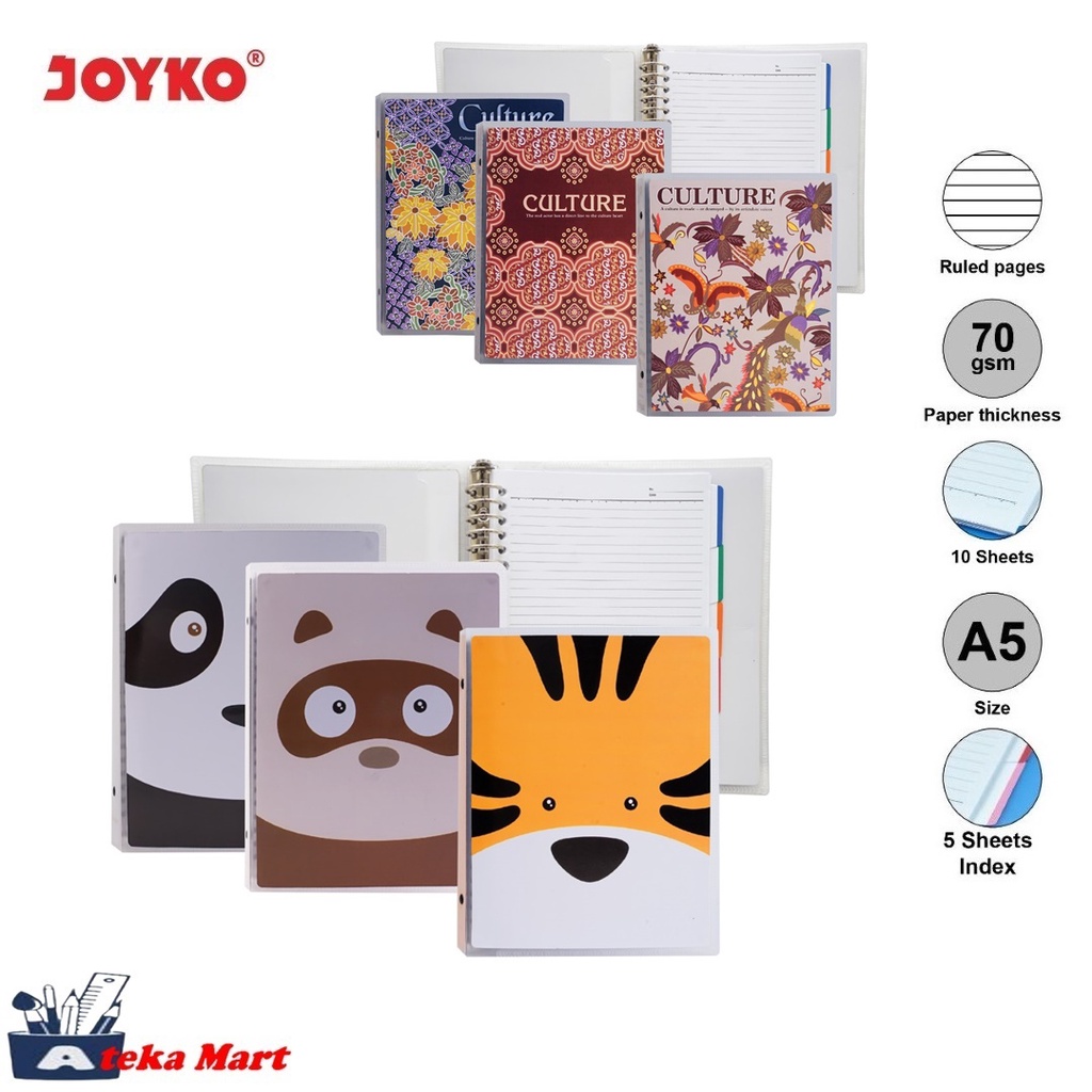 

JOYKO BINDER NOTE A5 SELIP