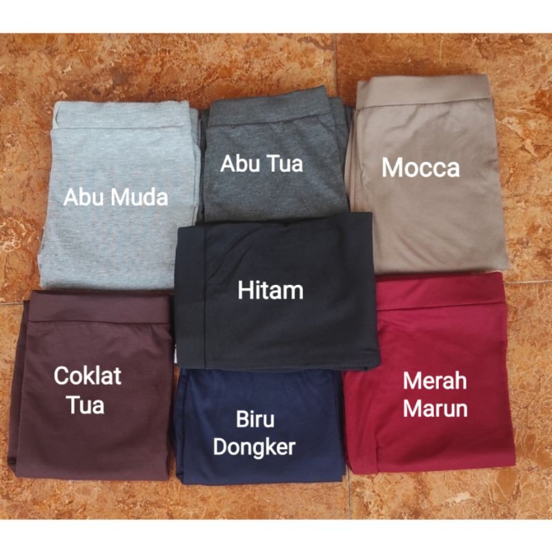 Legging Kaos JUMBO - Legging panjang wanita Tebal adem nyaman- Dalaman Gamis- Legging Murah Bagus