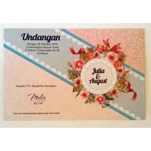 Undangan Murah Adcomp MQ 40 Mojokerto