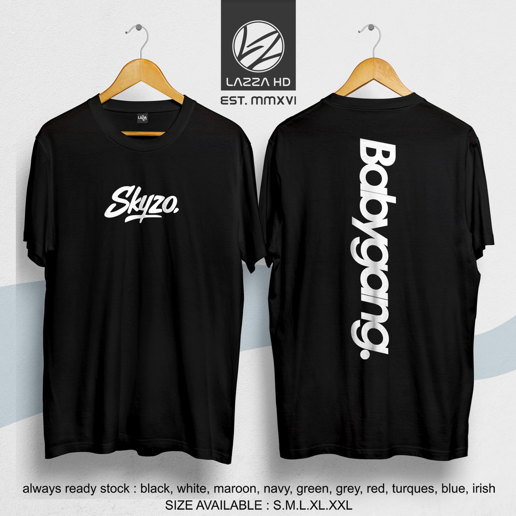 Kaos / Baju / Tshirt Distro Skyzo BabyGang Baby Gang Terlaris Termurah