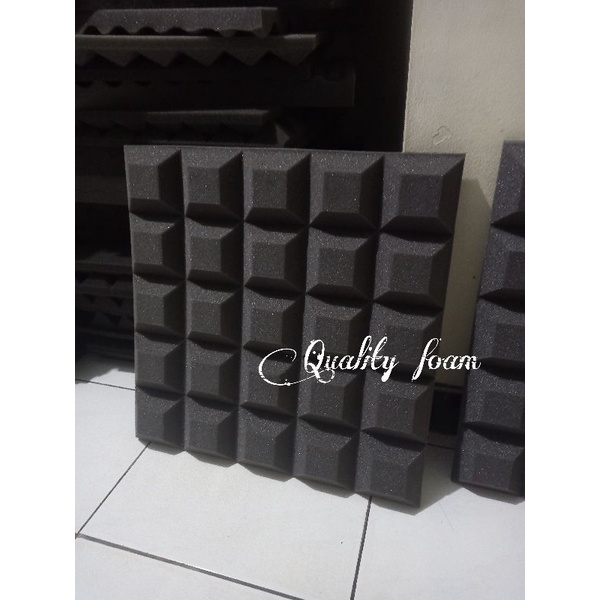 busa peredam suara ruangan Acoustic model SQUARE ukuran 50×50×4cm