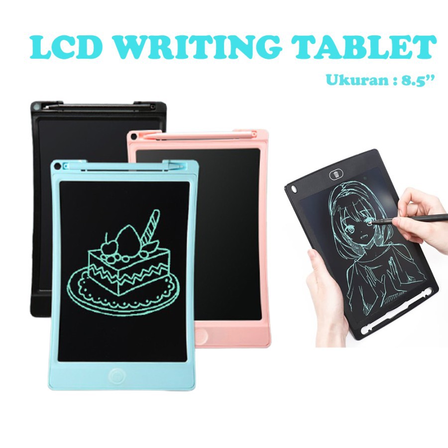 Lcd Drawing Writing Tablet 8.5&quot; - Papan Tulis Gambar