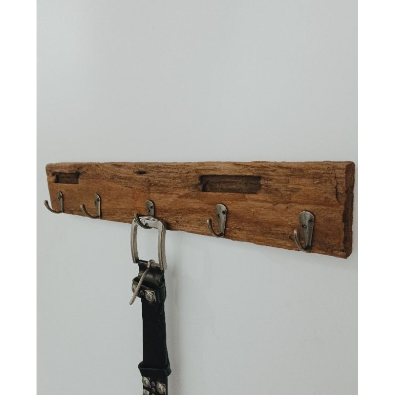 Kapstok Gantungan Baju Kayu Antik Vintage