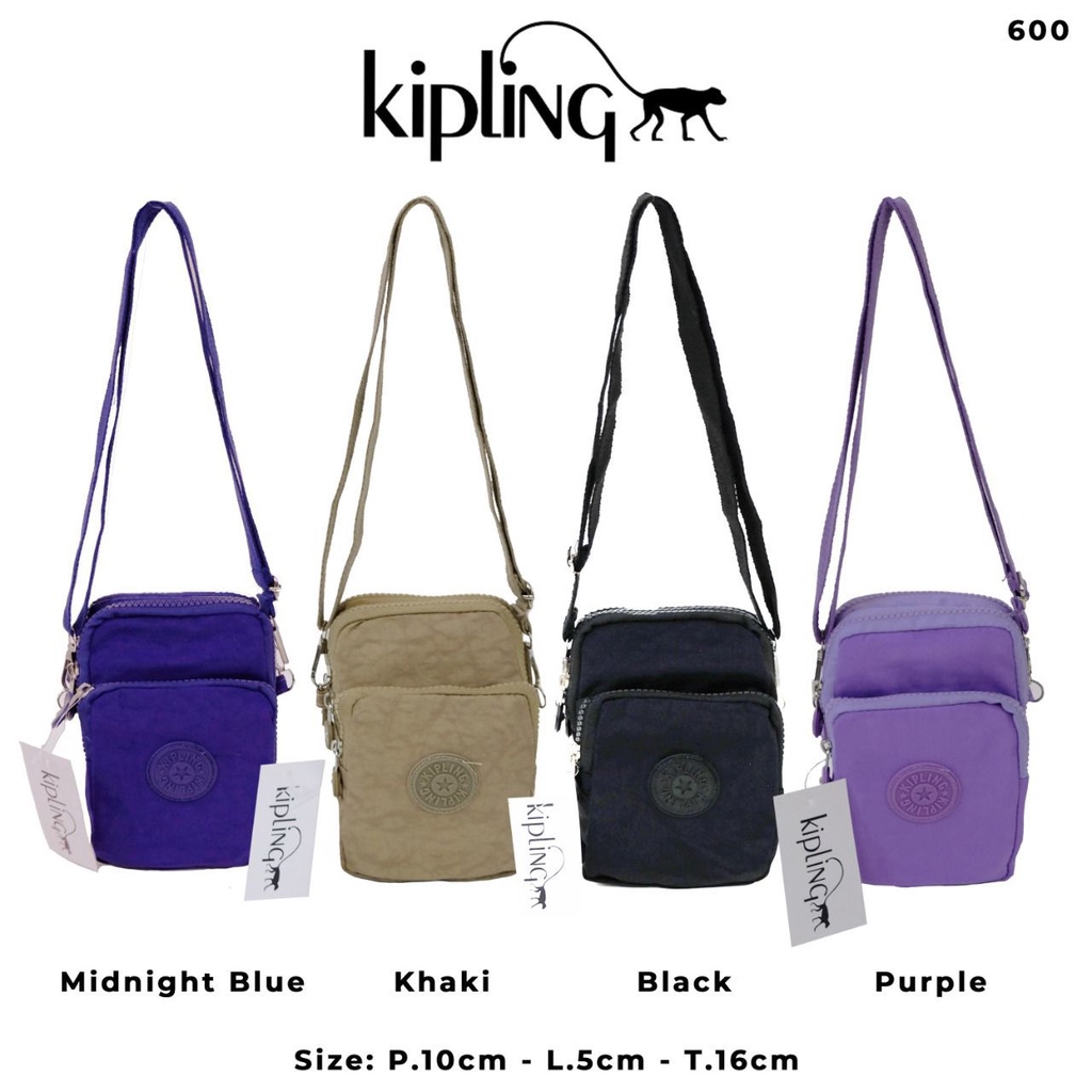 Tas selempang slempang mini sling bag Tas kecil import Kipling KP 600 new