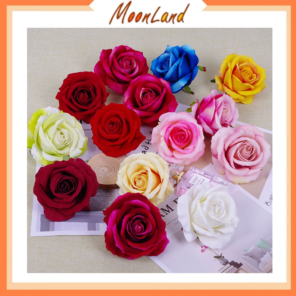 MoonLand Bunga Mawar Artificial Hias / Dekorasi Buket Bunga / Flower bouquet / Bunga Dekorasi KB07-08