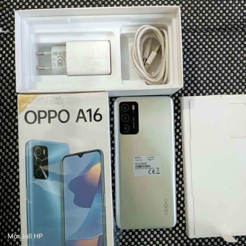 OPPO A16 4/64 SECOND FULLSET ORI