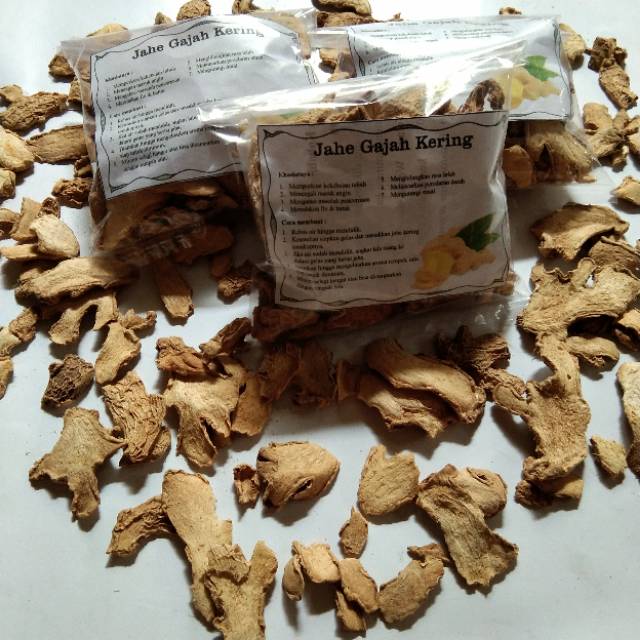 Jahe Gajah Kering 100 gram