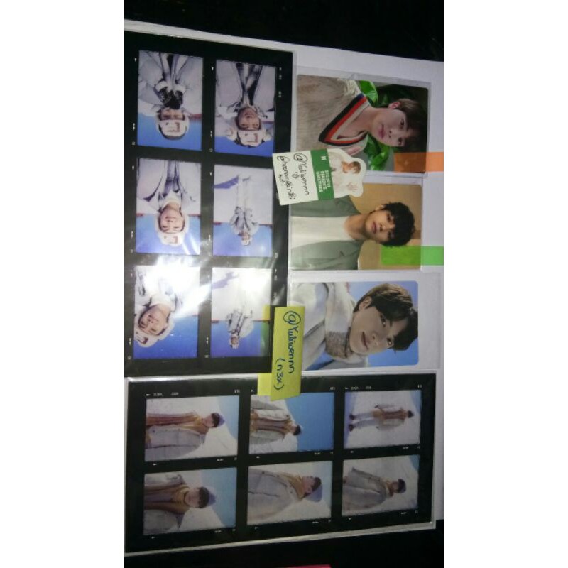 WINTER PACKAGE PHOTOCARD JIN , 6CUT FILM YOONGI NAMJOON READYSTOCK