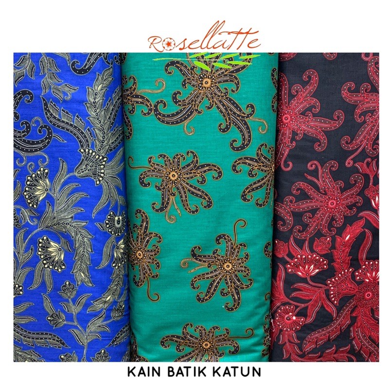 KAIN BATIK KATUN KHAS KALIMANTAN BARAT