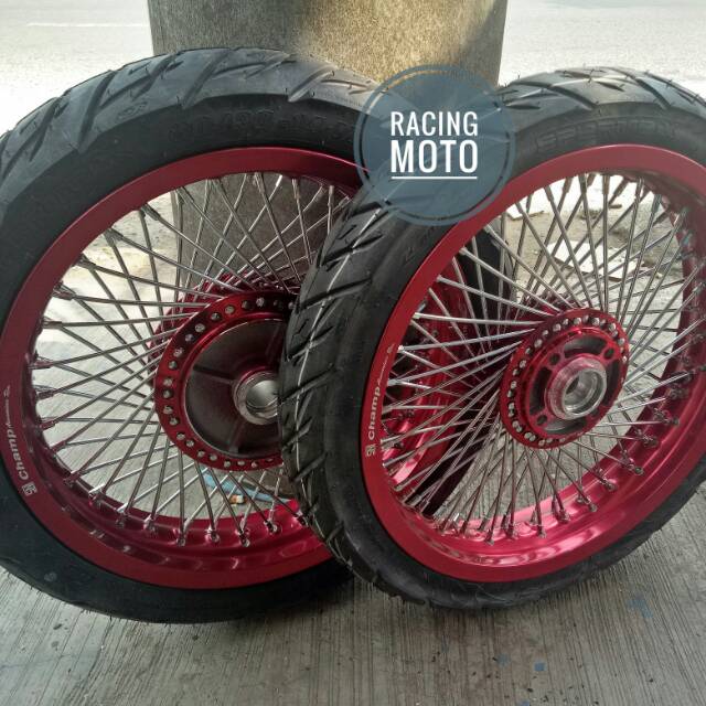 VELG JARI2 72 MOTOR JUPITER Z-MX LAMA-VEGA ZR-MX NEW VELG RING14X215-250 PLUS BAN FDR PAKET KOMPLIT