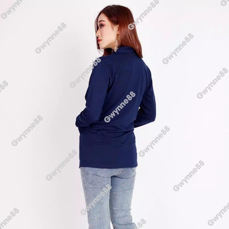 Fashion Atasan Wanita Outerwear Cardigan Kaos Babyterry - Gwynne88