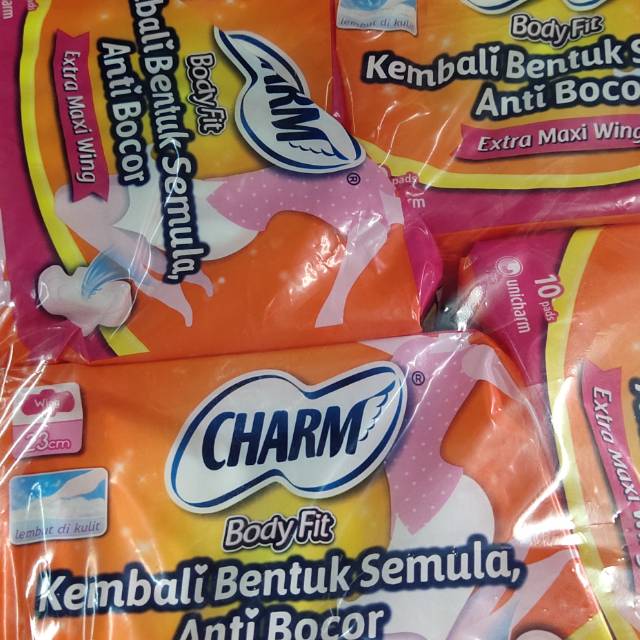 PEMBALUT CHARM  WING 10 PCS.SEPACK ISI 6