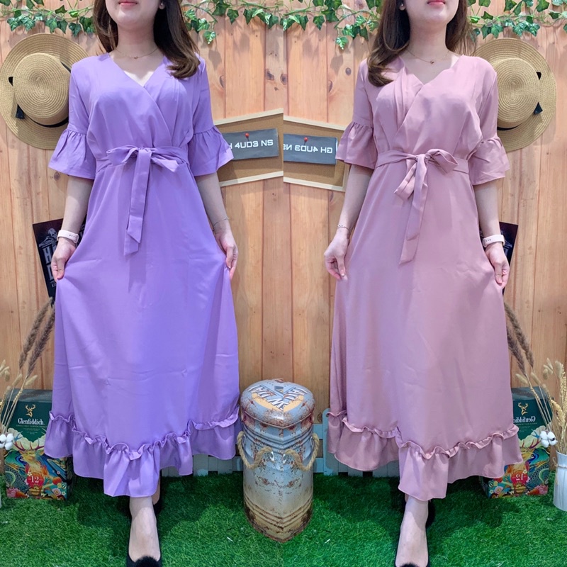 LONG DRESS KIMONO NEW PLAIN AMARA 1320/1330