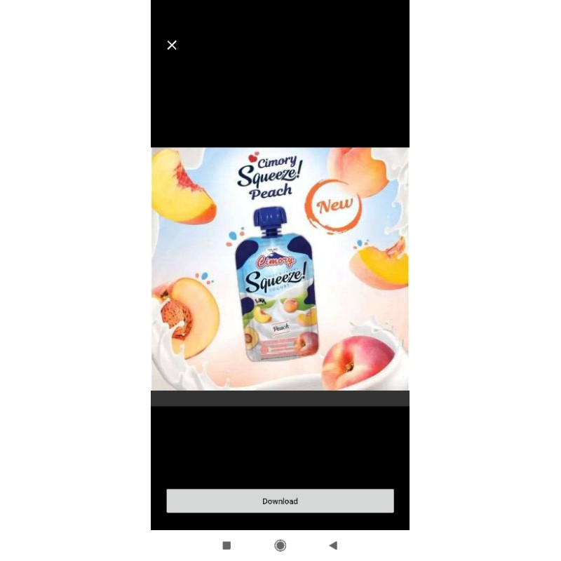 

Cimory squeeze peach 120gr