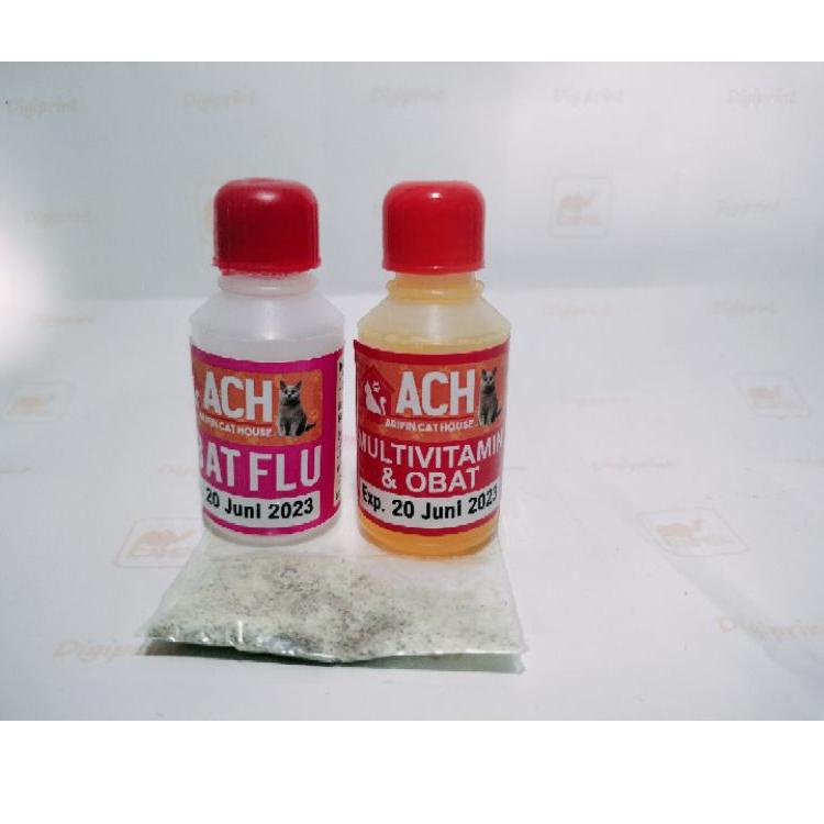 Paling Sesuai.. ACH OBAT FLU KUCING KITTEN DEWASA AMPUH TERBAIK (ACH)