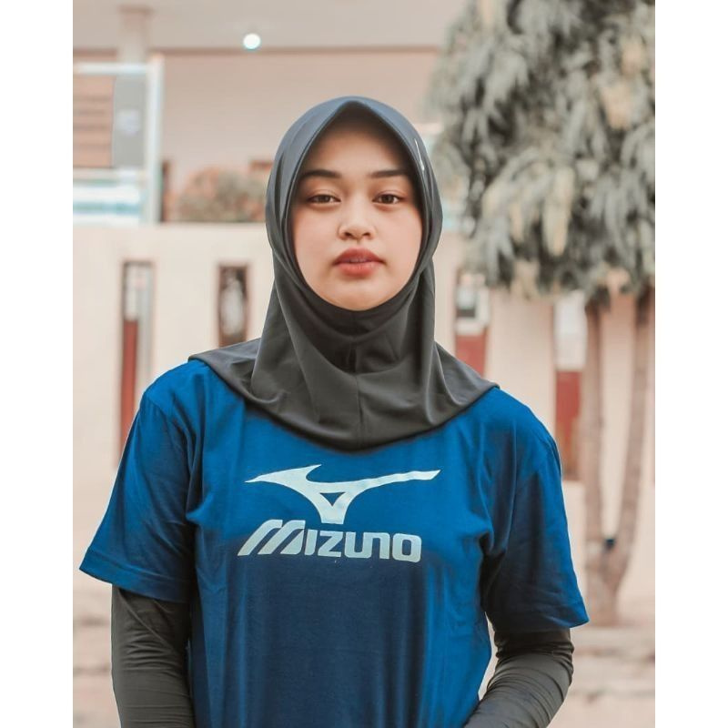 Hijab Sport Kerudung Olahraga Volly Sehari-hari Bahan Jersey