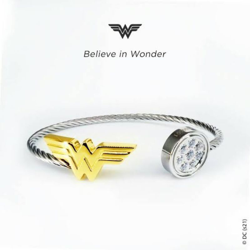 Gelang MCI Bangel DC Wonder Woman, Gelang Modis dan Keren Cocok Untuk Wanita Karir dan Anak Muda