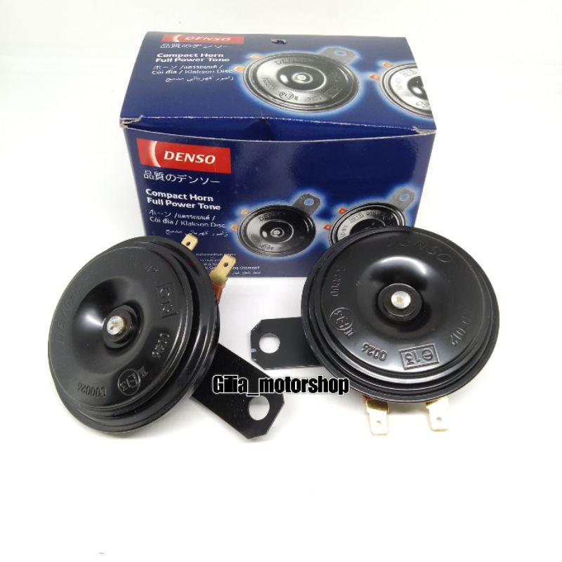 Klakson Denso Disc Bulat WaterProof 12 V Bisa Buat Motor &amp; Mobil 100% Original