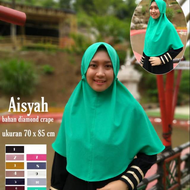 Kerudung Khimar Tali Aisyah