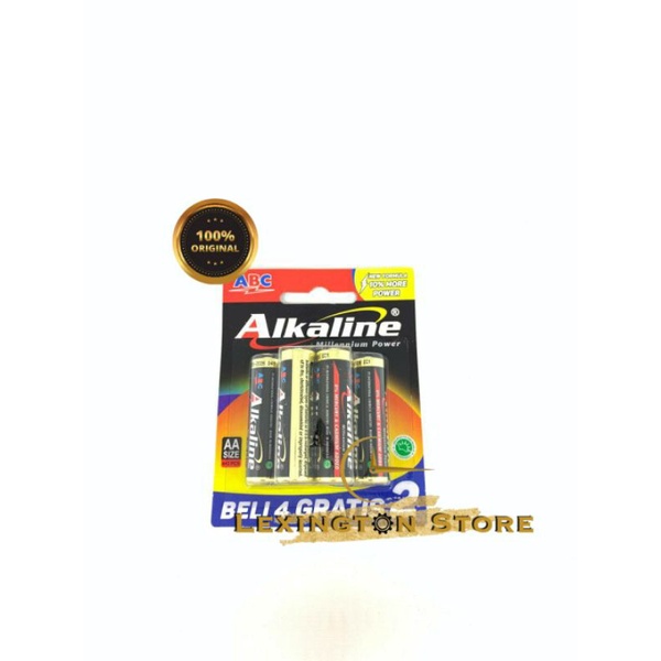 Baterai Alkaline AA / Batre Alkaline A2 / Batu Baterai Alkaline Ori