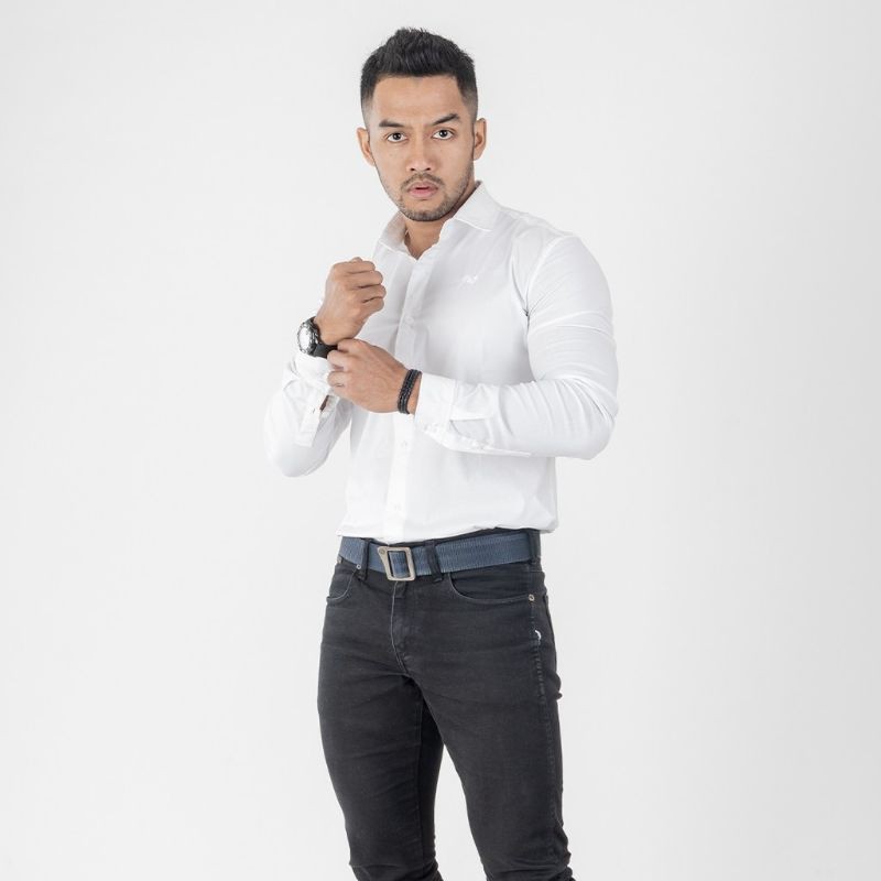 Ultra Lux Shirt - White S Neveres