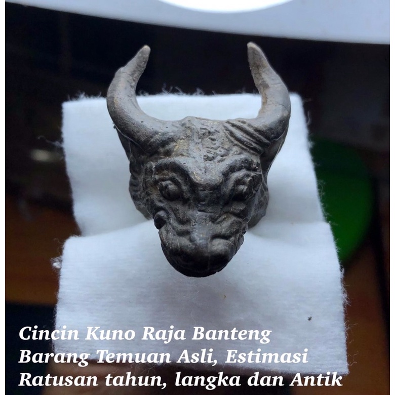 Cincin Kuno Raja Banteng Antik Temuan