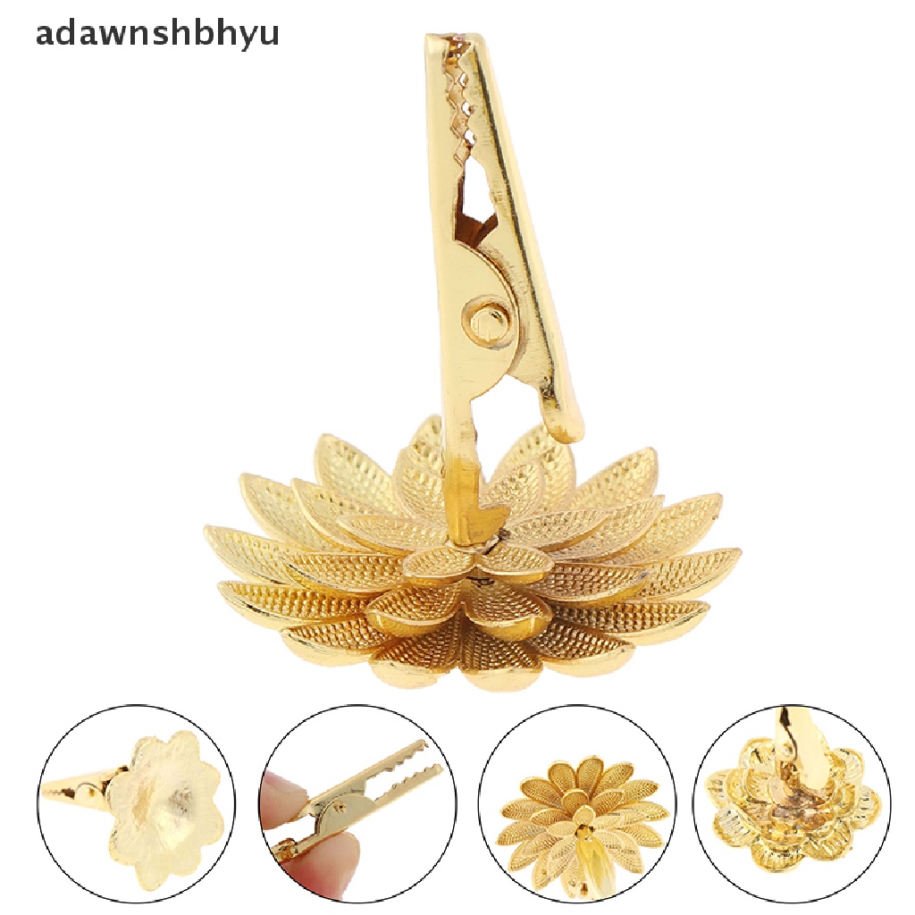 Adawnshbhyu 1Pcs Pembakar Dupa Bentuk lotus Tempat Dupa Piring Dupa Untuk Stick &amp; Cone