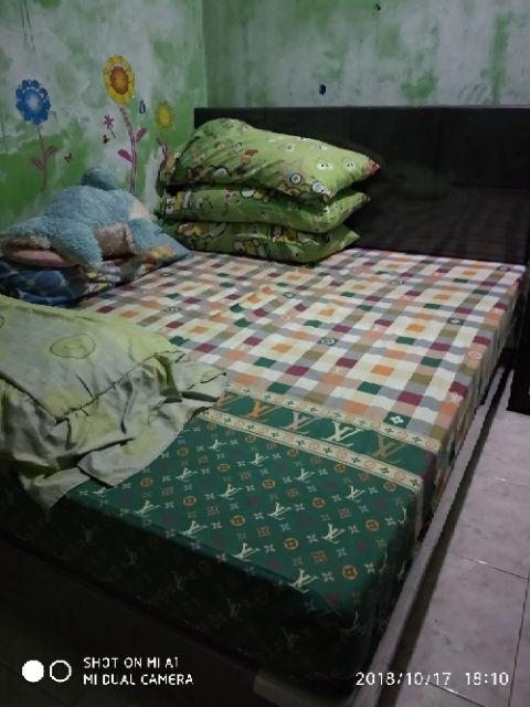 [freeongkir] Tempat Tidur Ranjang Busa Paket Komplit Sandaran