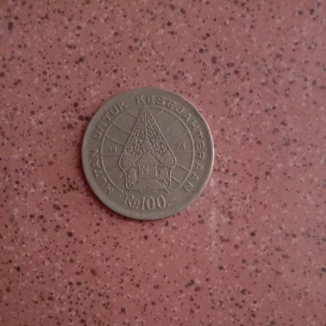 Uang logam Rp.100.tahun 1978
