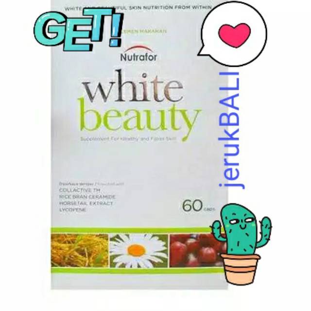 NUTRAFOR WHITE BEAUTY isi 30 atau 60 KAPSUL - JB