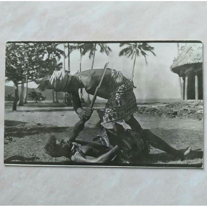 

Kartu Pos Kuno Asli Era Hindia Belanda Foto Pango-Pango Toraja Tahun 1926