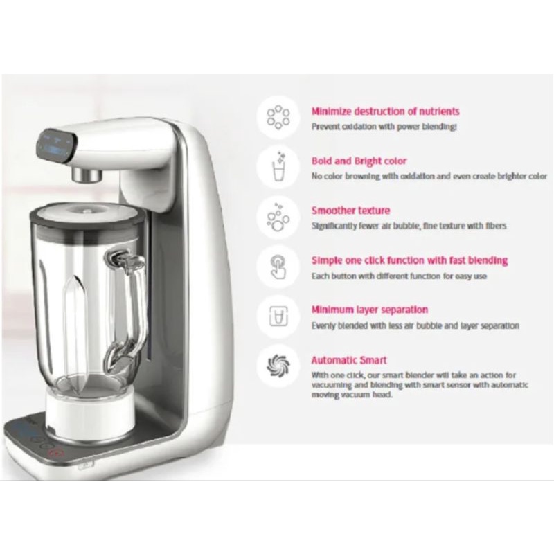 Vacuum Plus Power Blender JA 8899 BENEF