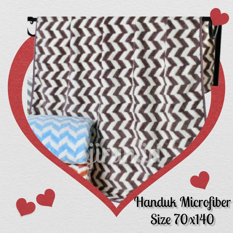 Handuk Towel Joy Life Microfiber Size 70x140