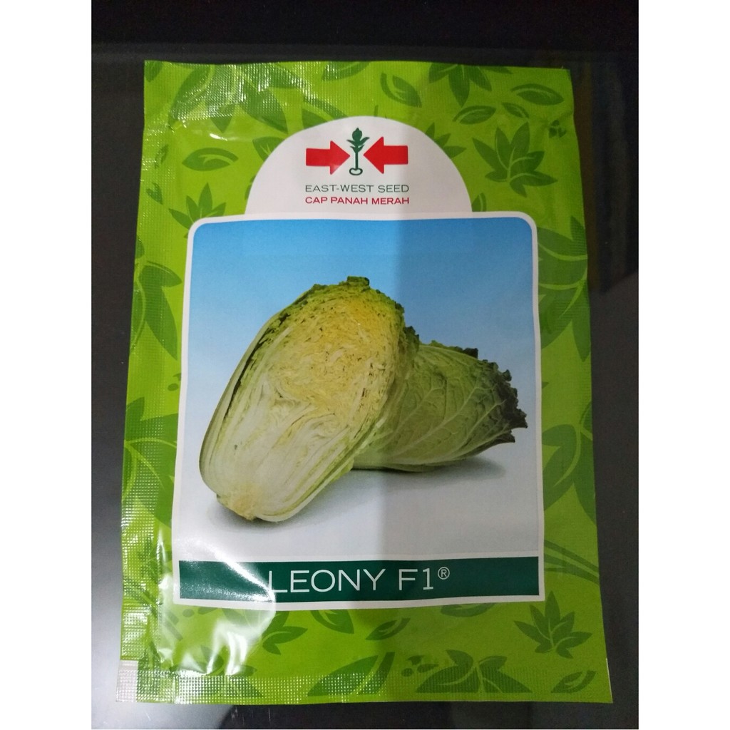 Benih Bibit Sawi Putih Leony F1 10 gr Cap Panah Merah