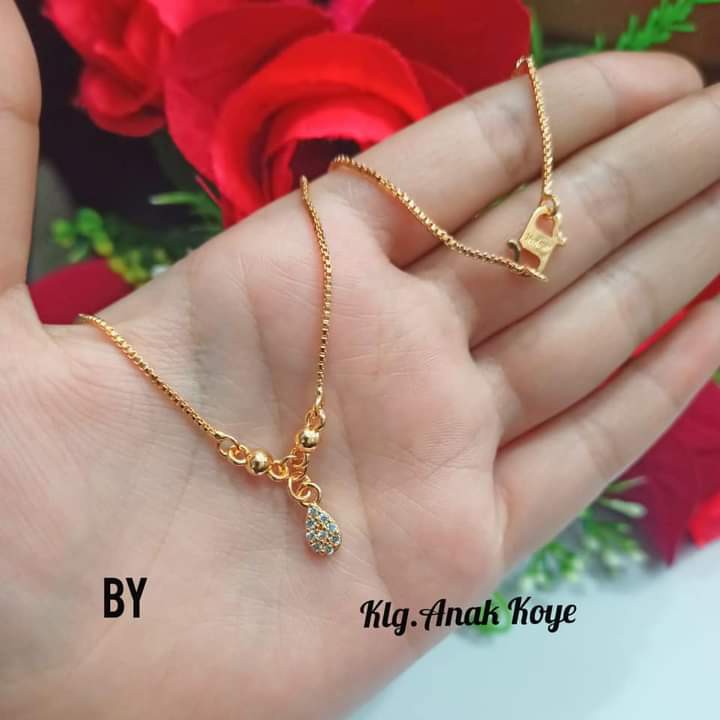 Kalung Anak Koye Mata Variasi motif perhiasan Anak Gold dan Silver (COD)