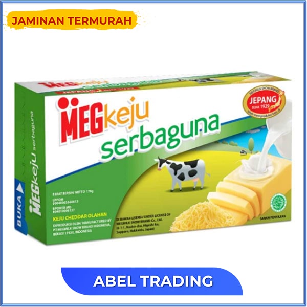 

Meg Cheddar Chesse Serbaguna 170G