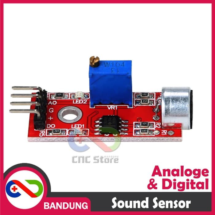 SOUND VOICE DETECTION MICROPHONE SENSOR PENDETEKSI SUARA MODULE