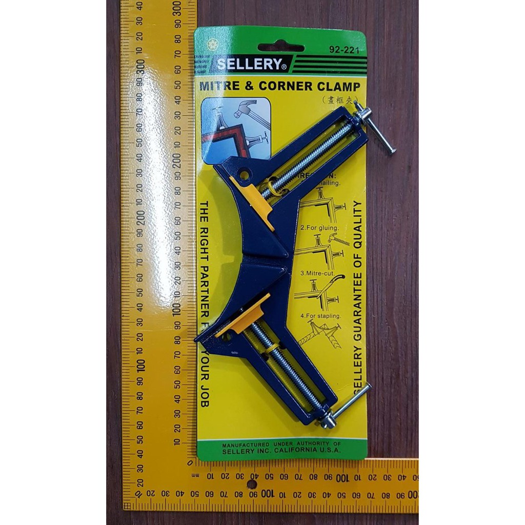 Mitre Corner Clamp / Catok Ragum Klem sudut / Klem Pojok Sellery