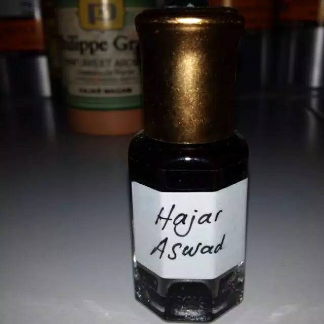 BIANG PARFUM MINYAK WANGI HAJAR ASWAd 100% ASLI NON ALKOHOL